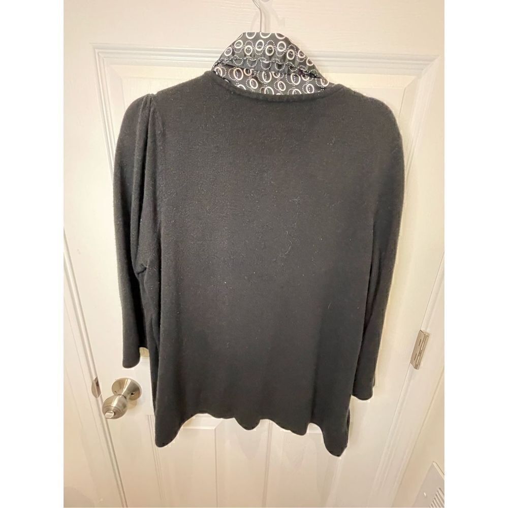 Notations black sweater shirt size 2X - Picture 2 of 7